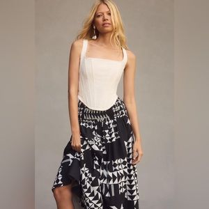 Anthropologie Aureta Corset Top